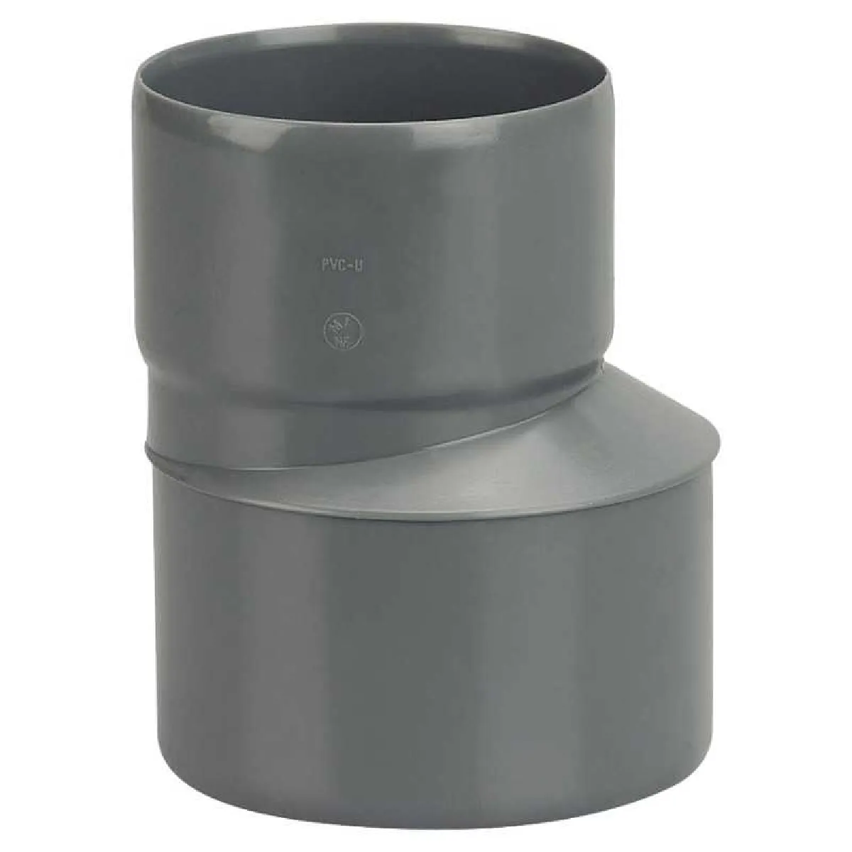 Wavin Réduction excentrée PVC - Ø 100/80 mm