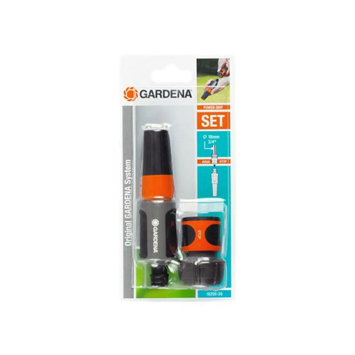 Nécessaire d'arrosage 19 mm pour équiper un tuyau Ø 19 mm - vue 4
