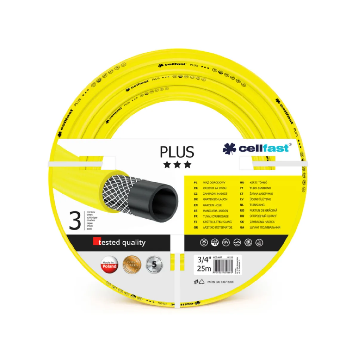Générique Tuyau D'arrosage Cellfast Plus 3/4" 25M