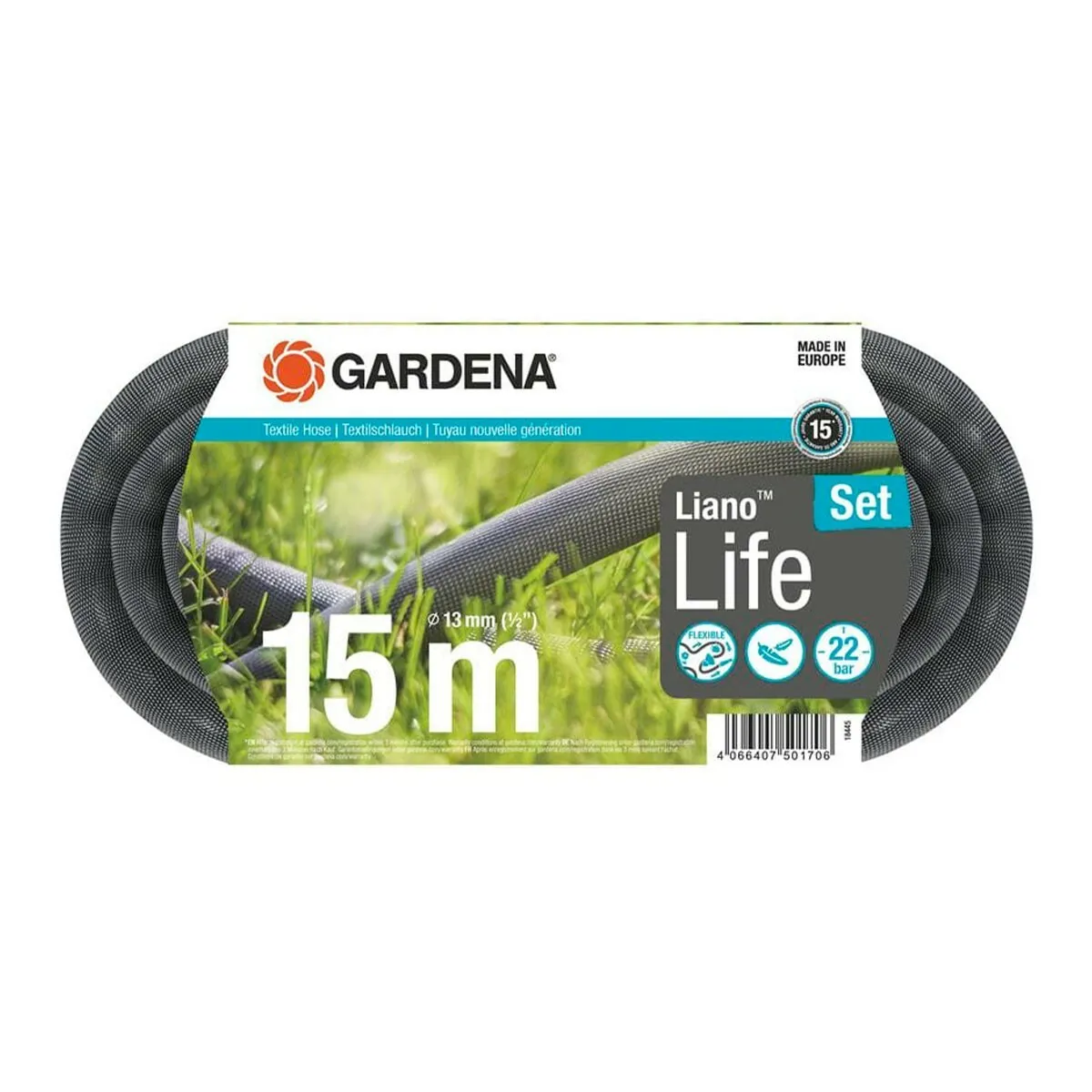 Kit tuyau Liano™Life 15m Résistance à la pression : 22 bar Longueur : 15 Ø int. 13 mm 18445 - vue 3