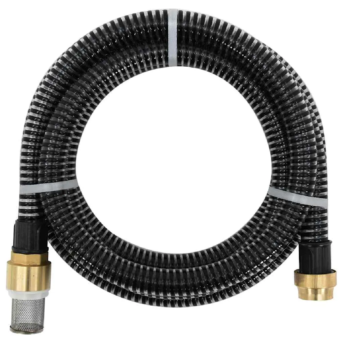 VIDAXL - Tuyau d'aspiration - 25 m - 1,1" - Noir - Image 3