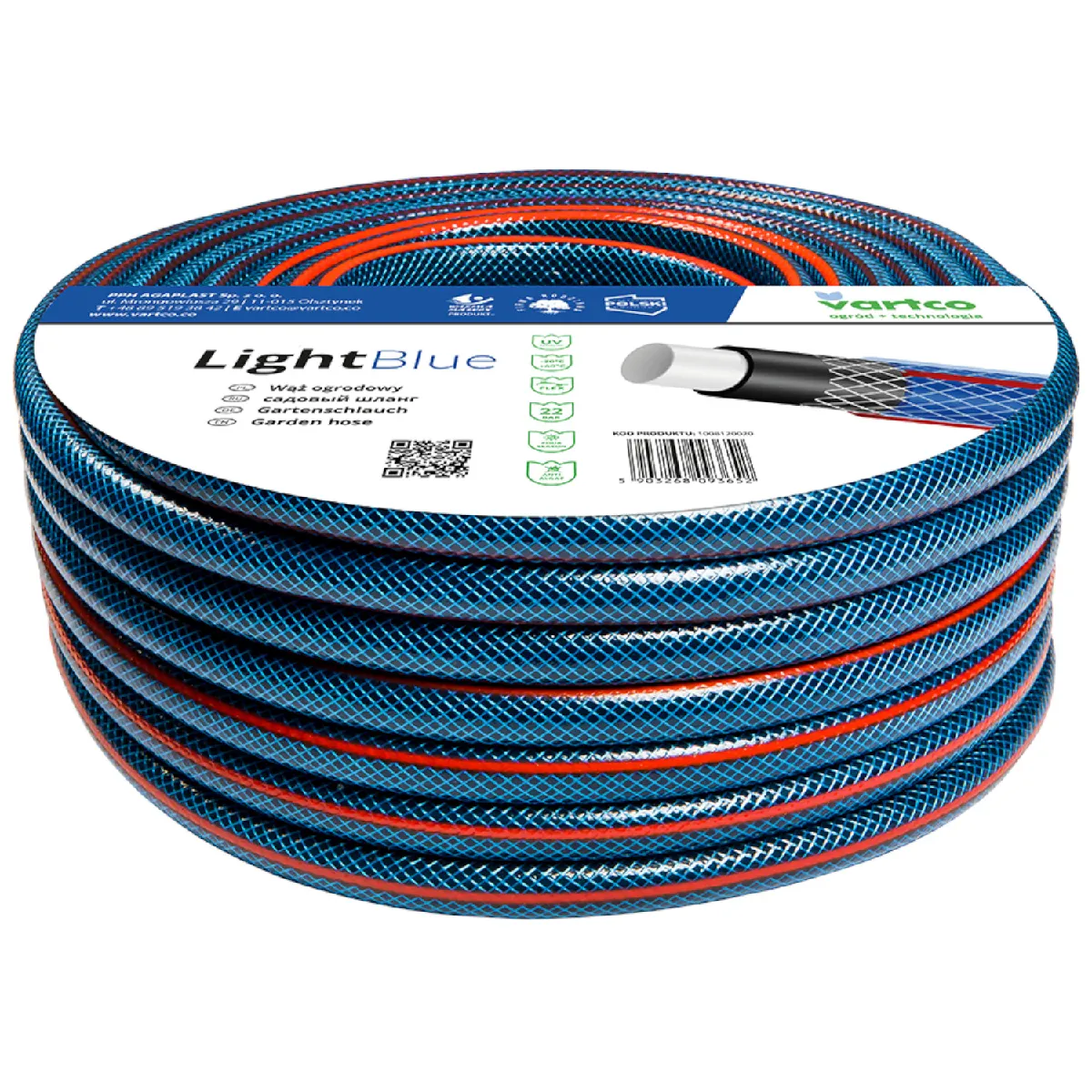 Générique Vartco Tuyau D'arrosage 30M 3/4" 4 Couches