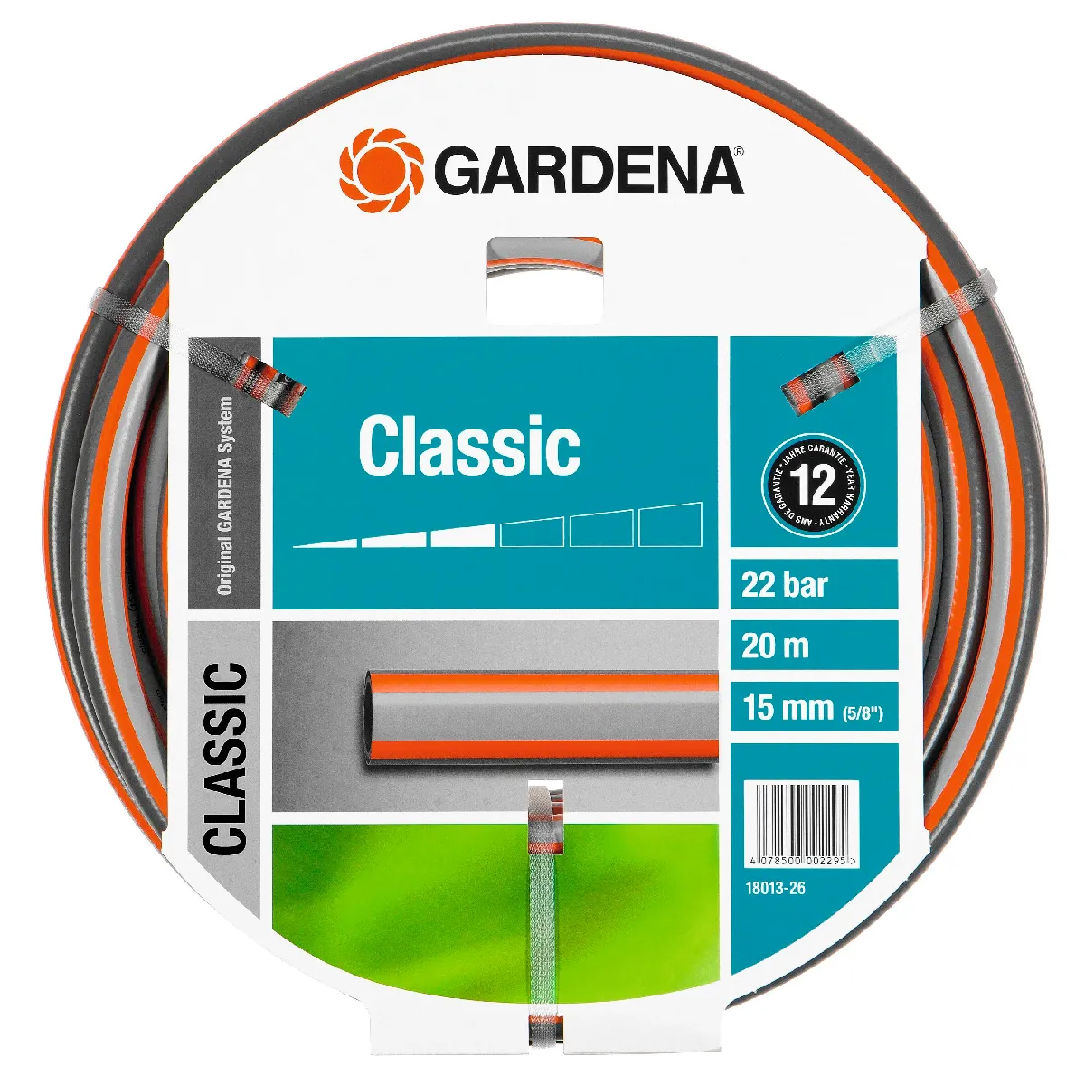 Gardena Tuyau d'Arrosage Classic 20 m
