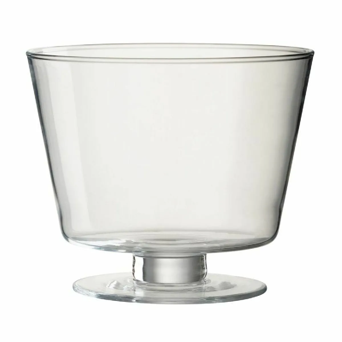 Non Communiqué Transparent Vase Design En Verre "Olivia" 19Cm - Image 3