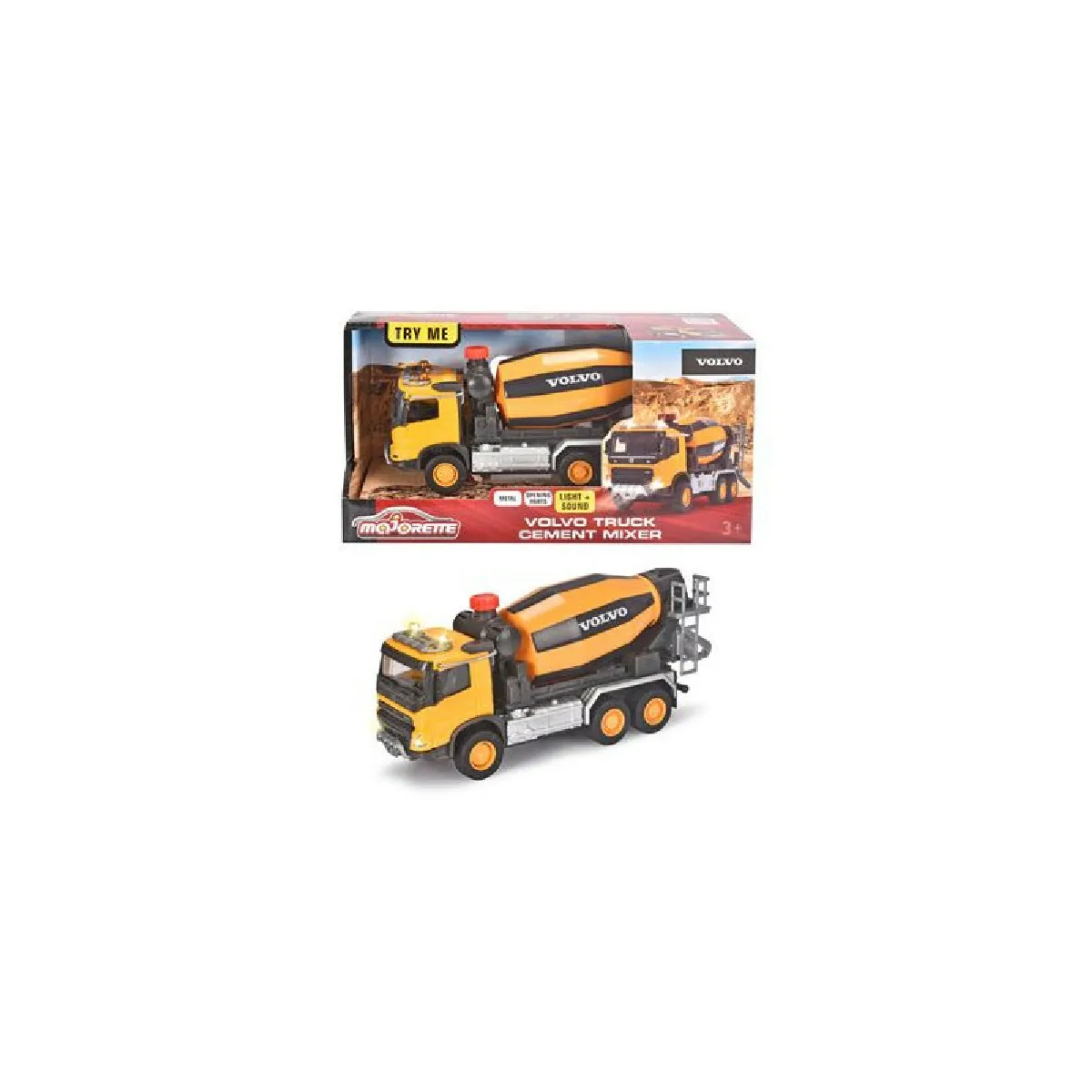 Majorette Camion Toupie GS Volvo