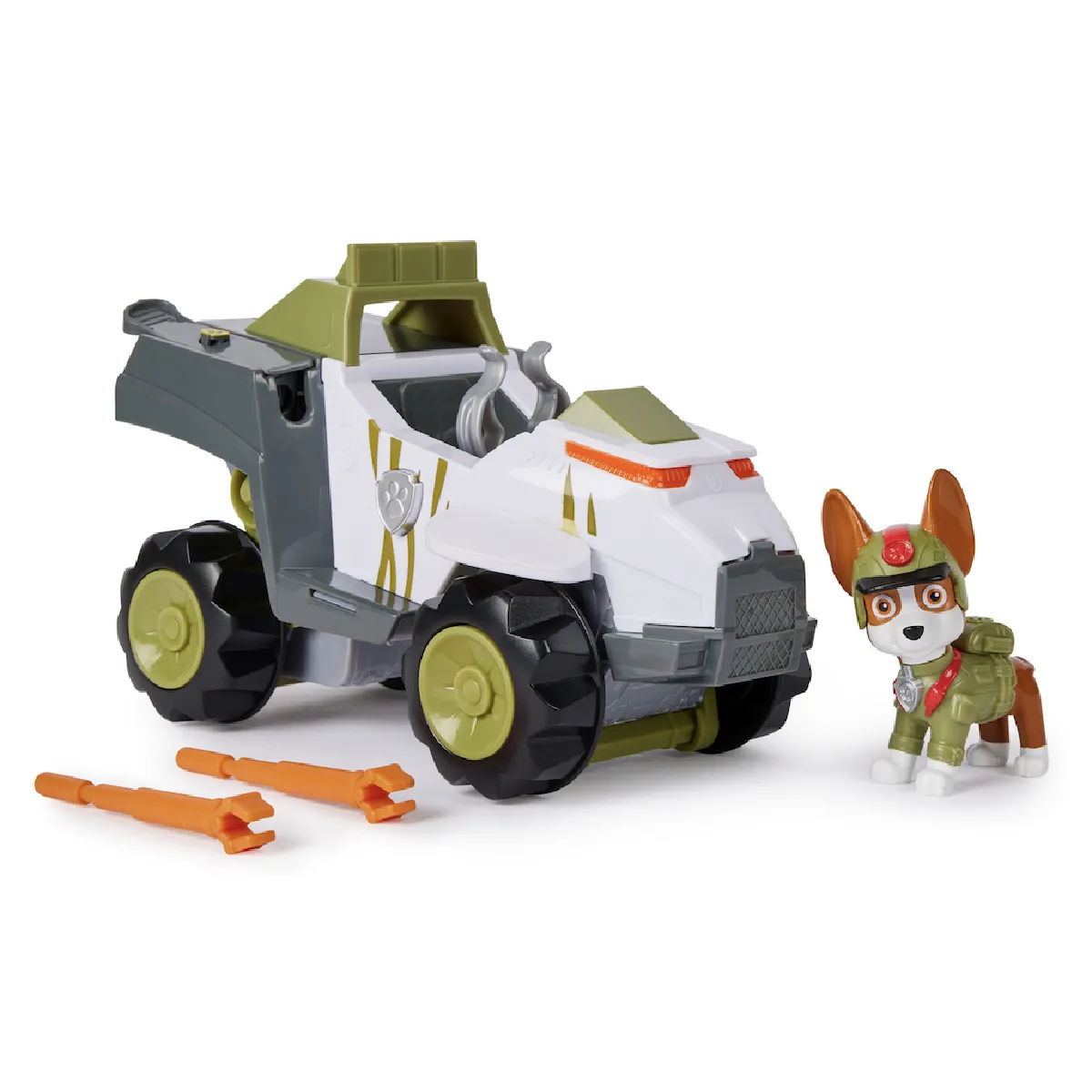 Paw Patrol Pat Patrouille Véhicule Figurine Tracker Voiture Figurine À Collectionner Pat Patrouille Jouet Plastique Recyclé Voiture Enfant Jouet Enfant Et +