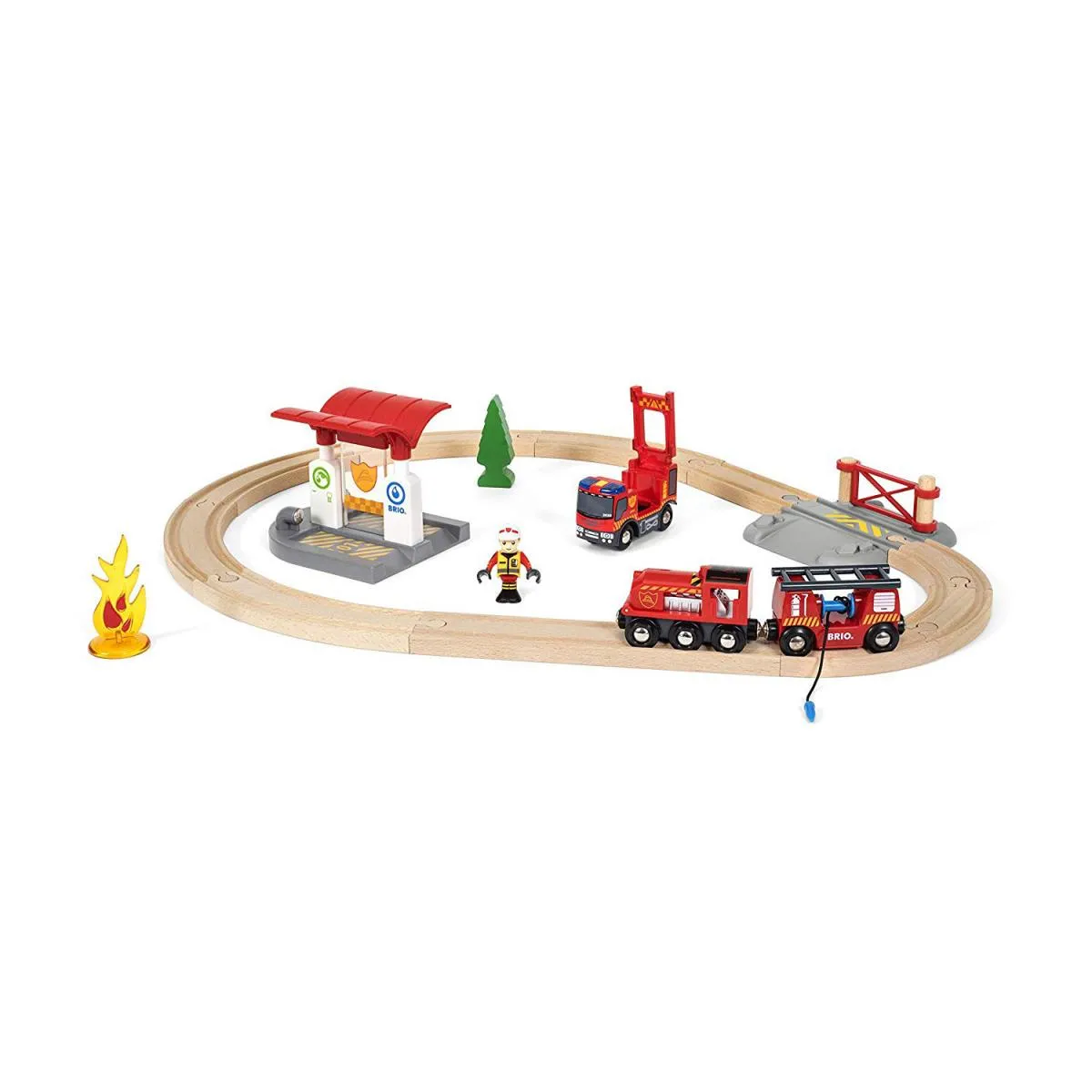 Brio Circuit Action Pompier World - Image 2