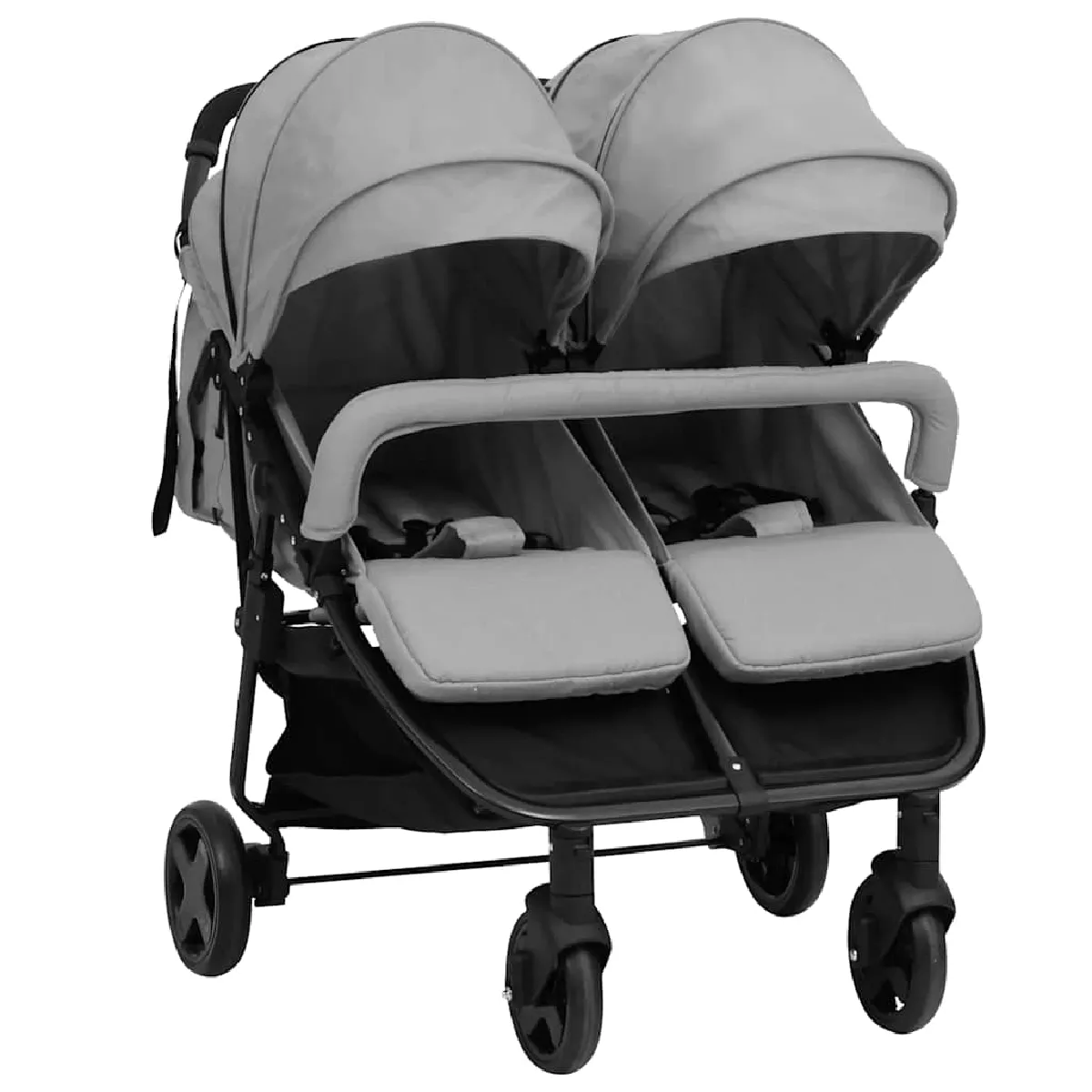vidaXL Poussette double
