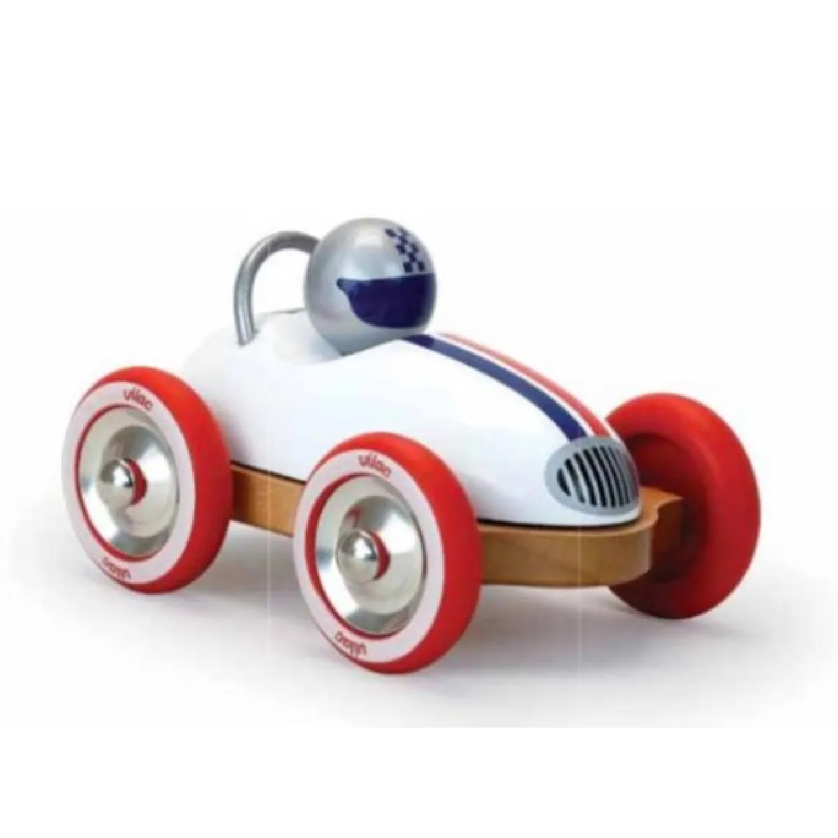 Vilac Voiture en bois Roadster vintage blanc Vilac Voiture en bois Roadster vintage blanc