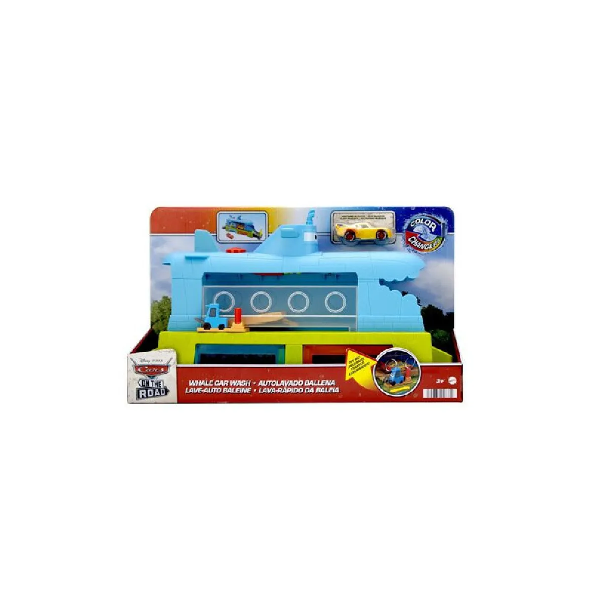 Disney Pixar Cars Disney And Pixar Cars Coffret Station De Lavage Baleine - vue 9