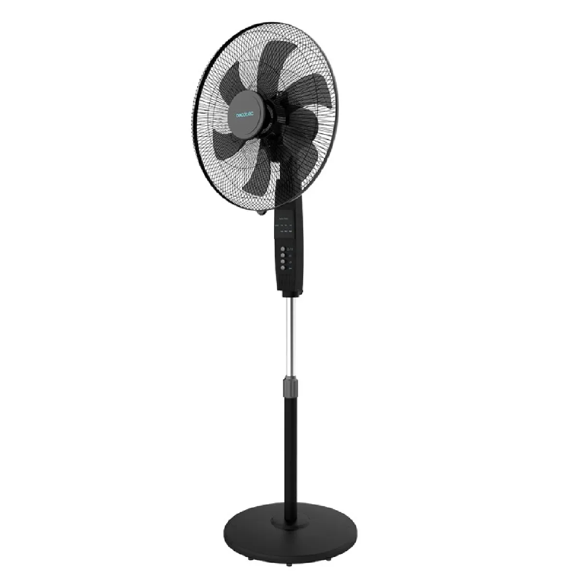 Ventilateur de pied EnergySilence 610 MaxFlow Control 18 pouces 6 pales puissance 3 vitesses oscillation 75º hauteur r