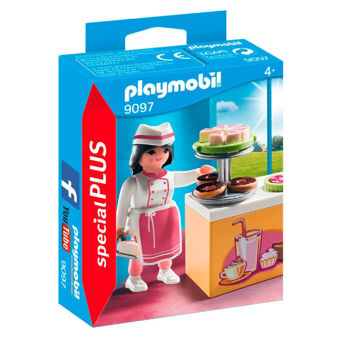 Playmobil® Playmobil Ensemble De Construction Chef Pâtissier