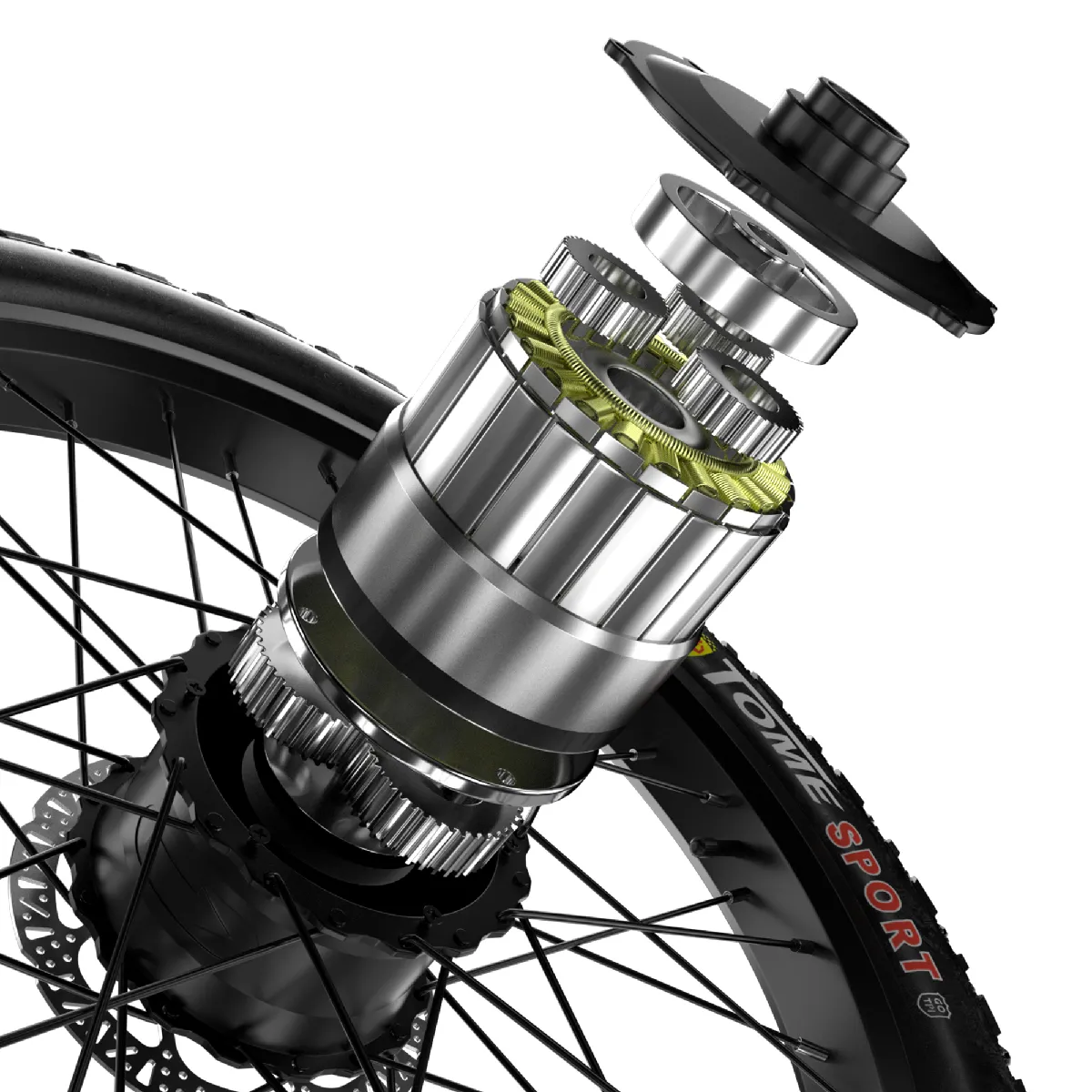 Vélo électrique Pliable Tout-terrain 20" - 48V 17AH, 250W, Contrôle Par App - Neuf
