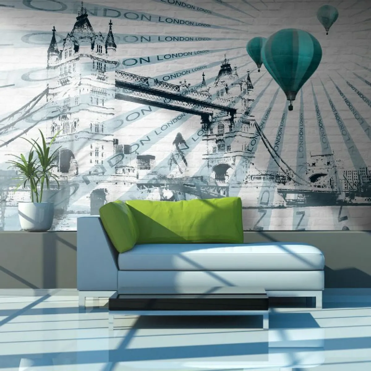 Paris Prix Vol en Montgolfière - 154 x 200 cm