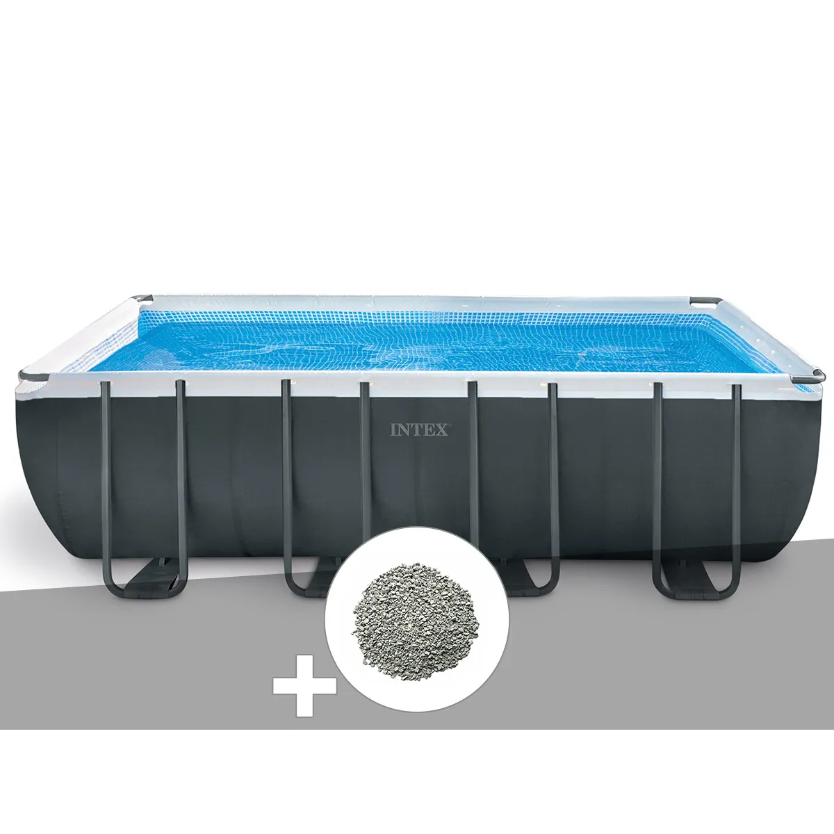 Intex Piscine Tubulaire Ultra XTR Frame 5.49 x 2.74 x 1.32