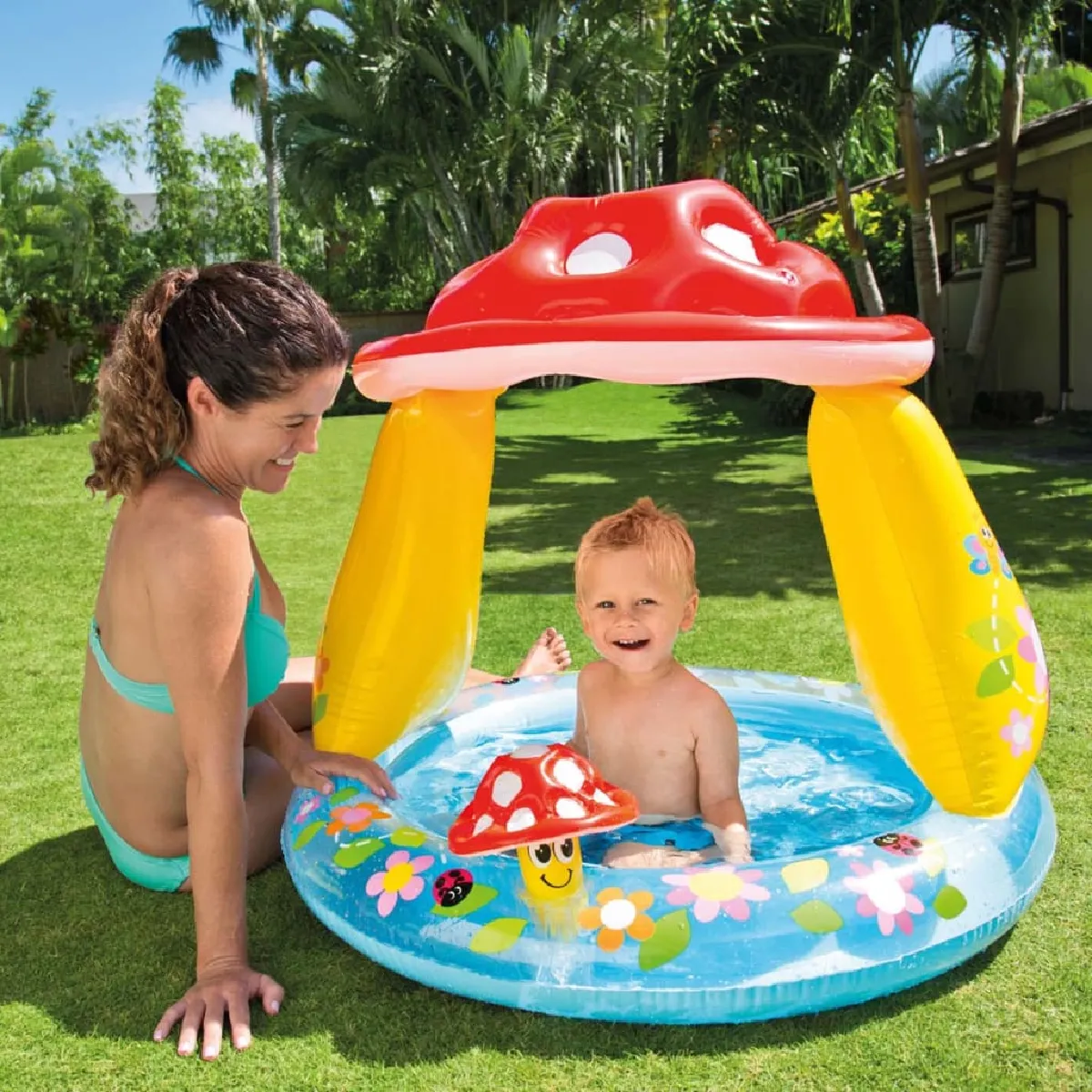 INTEX Piscine Champignon 102x89 cm