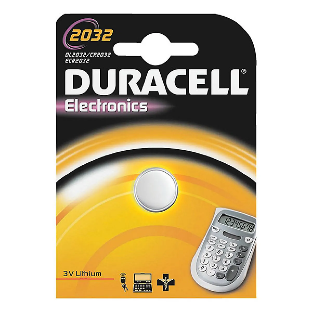 Duracell Pile CR2032 3 Volts