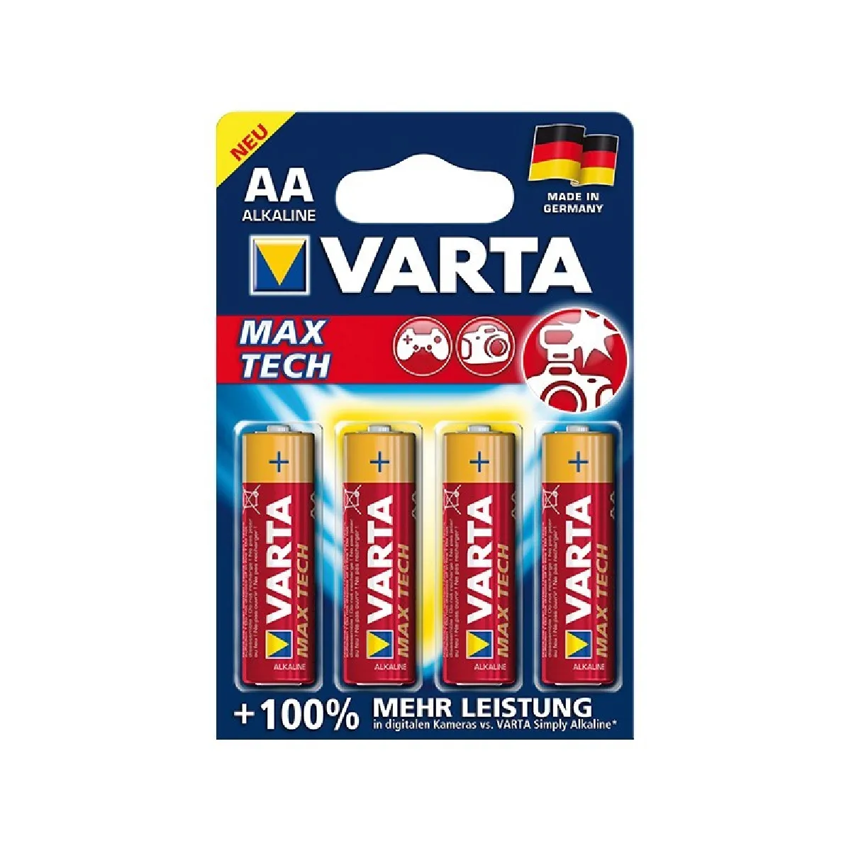 VARTA MAX TECH AA 4 pcs