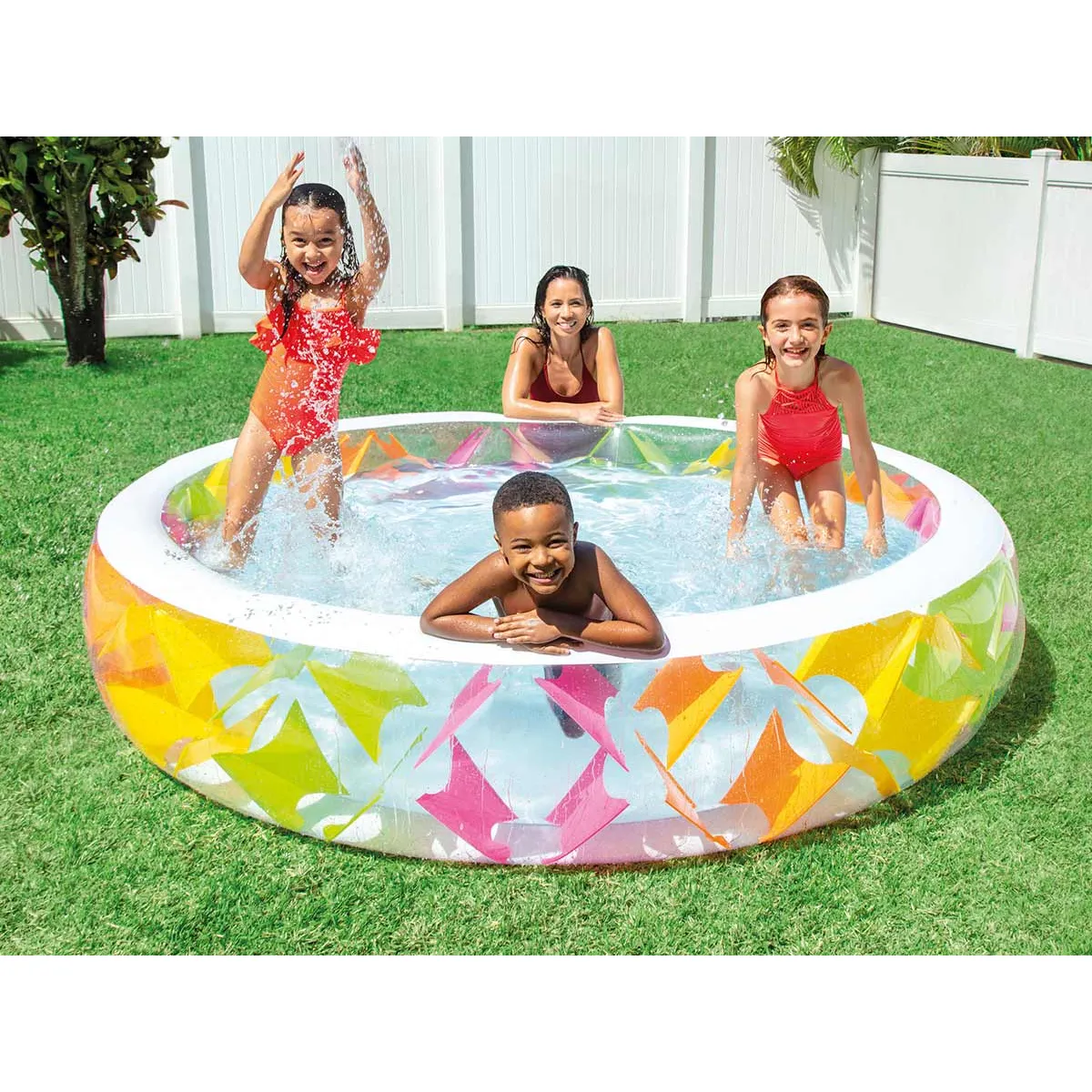 Intex Piscine gonflable Croisillons - vue 2