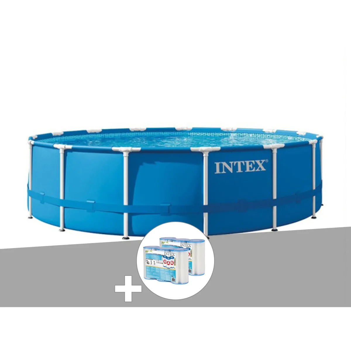 Intex Piscine Metal Frame 457x122 cm
