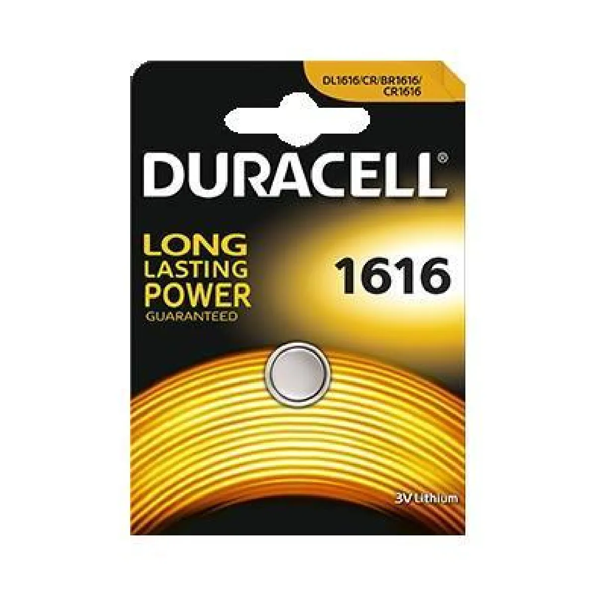 Duracell Electronics 1616 Batterie CR1616 Li 55 mAh - vue 2