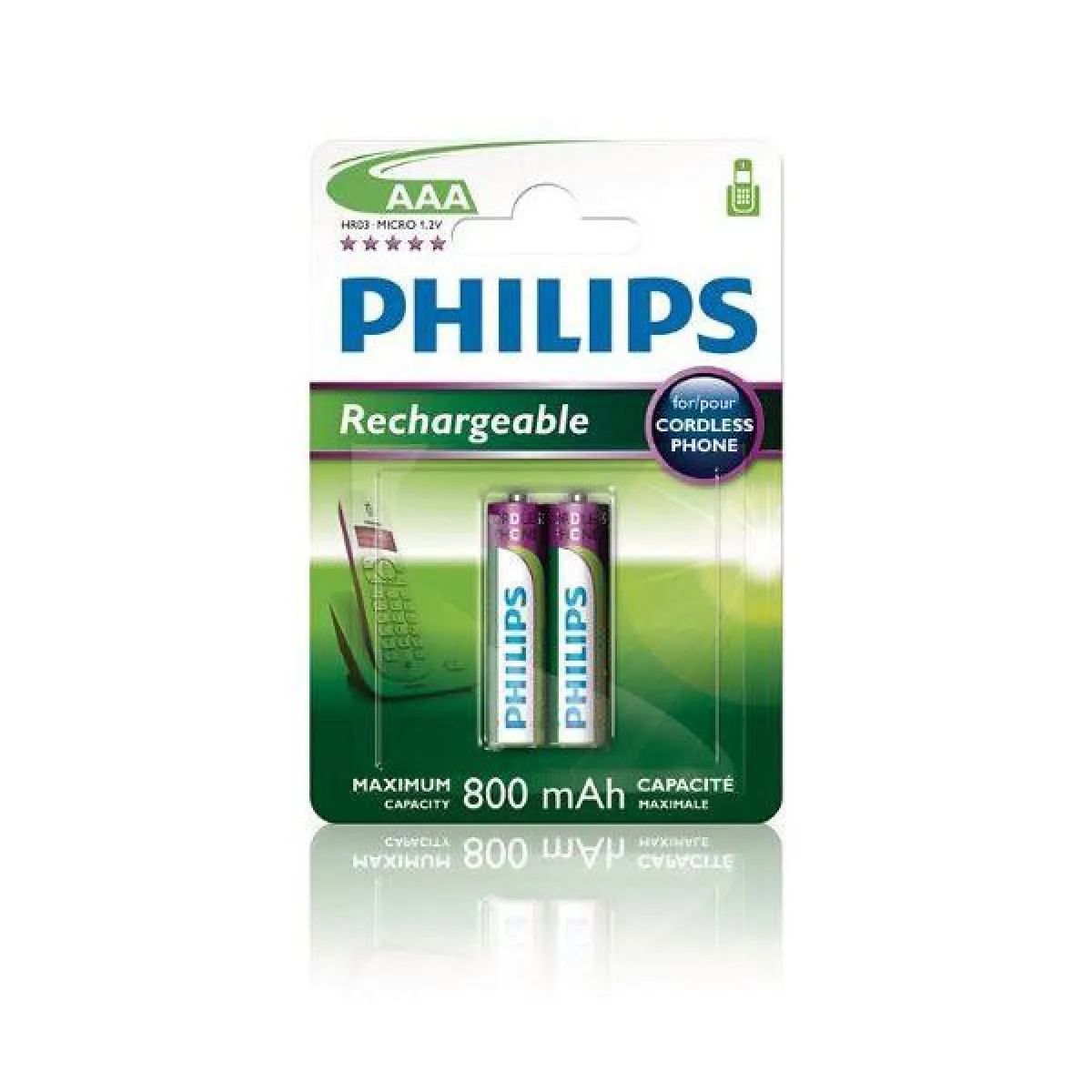 Philips R03B2A80 Lot de 2