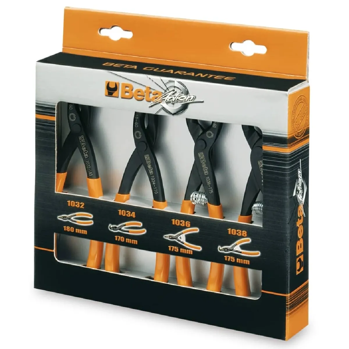 Beta Tools 1031/S4 - Ensemble Pinces À Circlips 4 Pcs