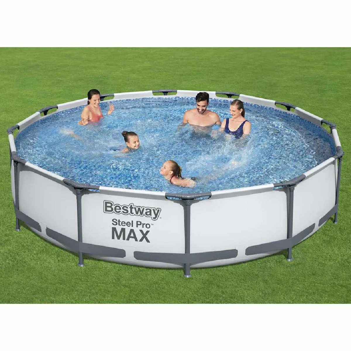 Piscine Tubulaire Ronde Steel Pro Max Bestway Le Piscine - vue 4