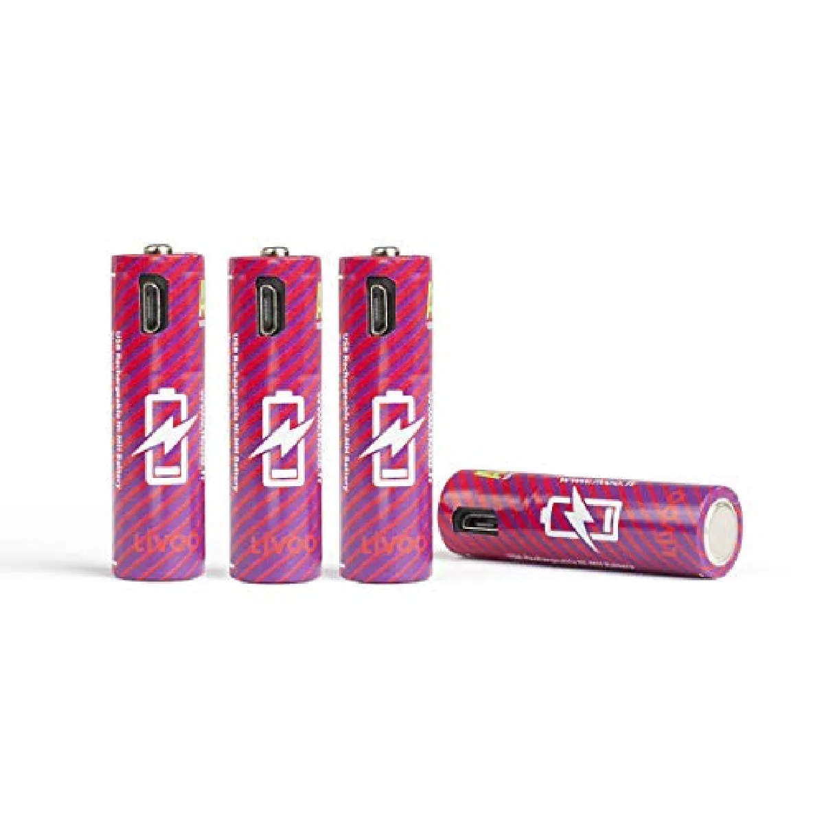 Livoo Piles Aa Rechargeables - Lot De 4