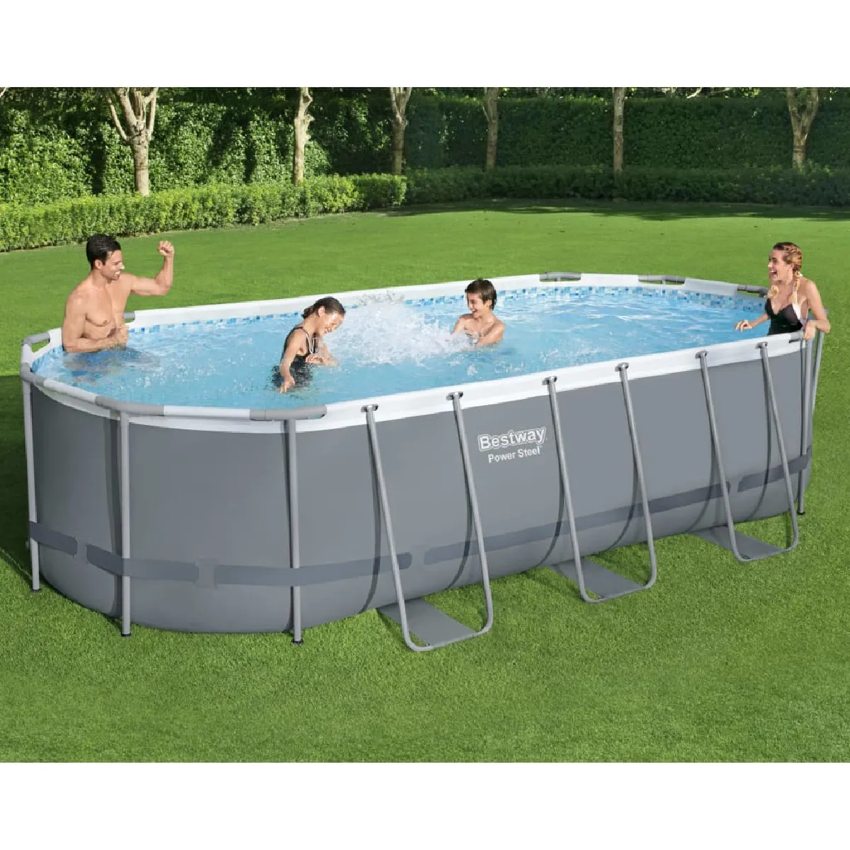 Bestway Piscine Power Steel 549x274x122 cm