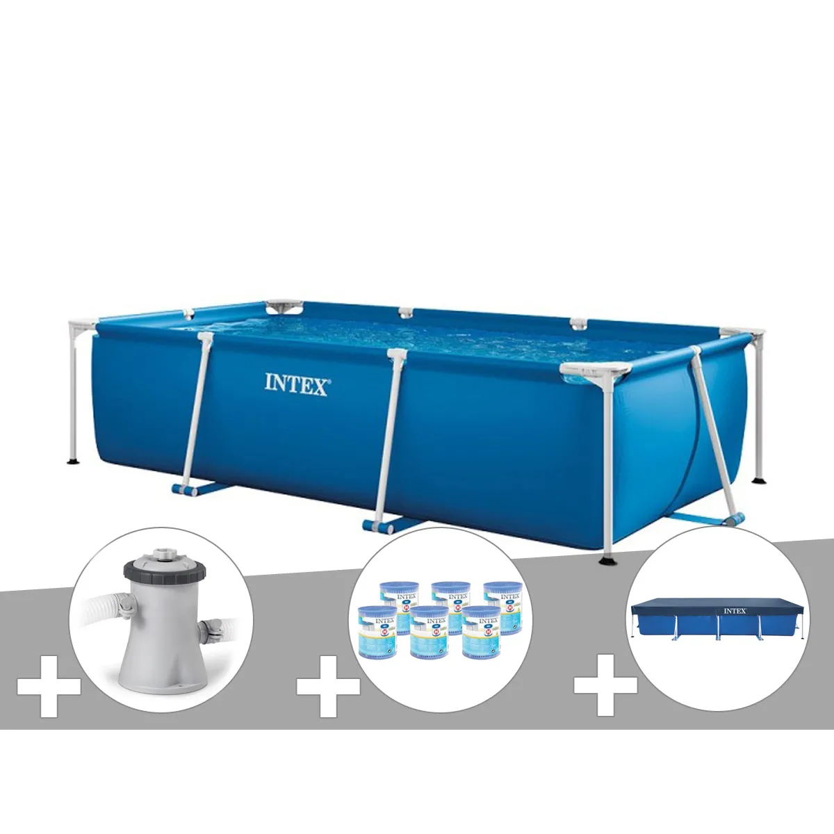 INTEX  M&eacute;tal Frame Junior
