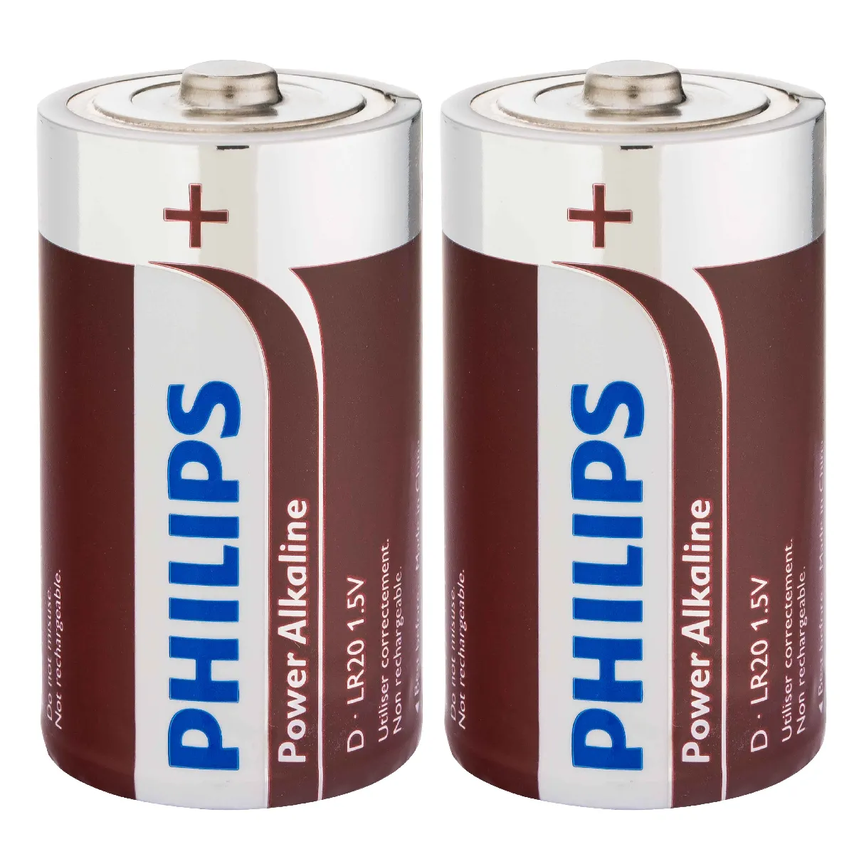 Philips Piles Alcalines Lr20 X2 - Image 3