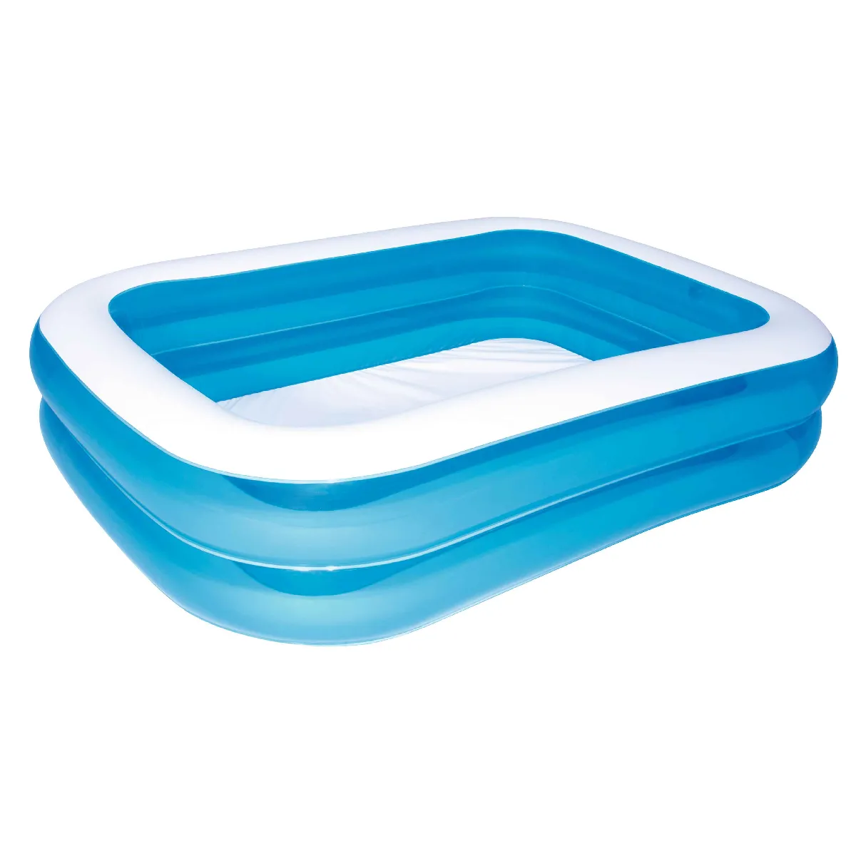 Intex Kit piscine gonflable BESTWAY - Fast Set - 396 x 84 cm - Ronde (Filtre à cartouche 1 cartouche) - vue 1
