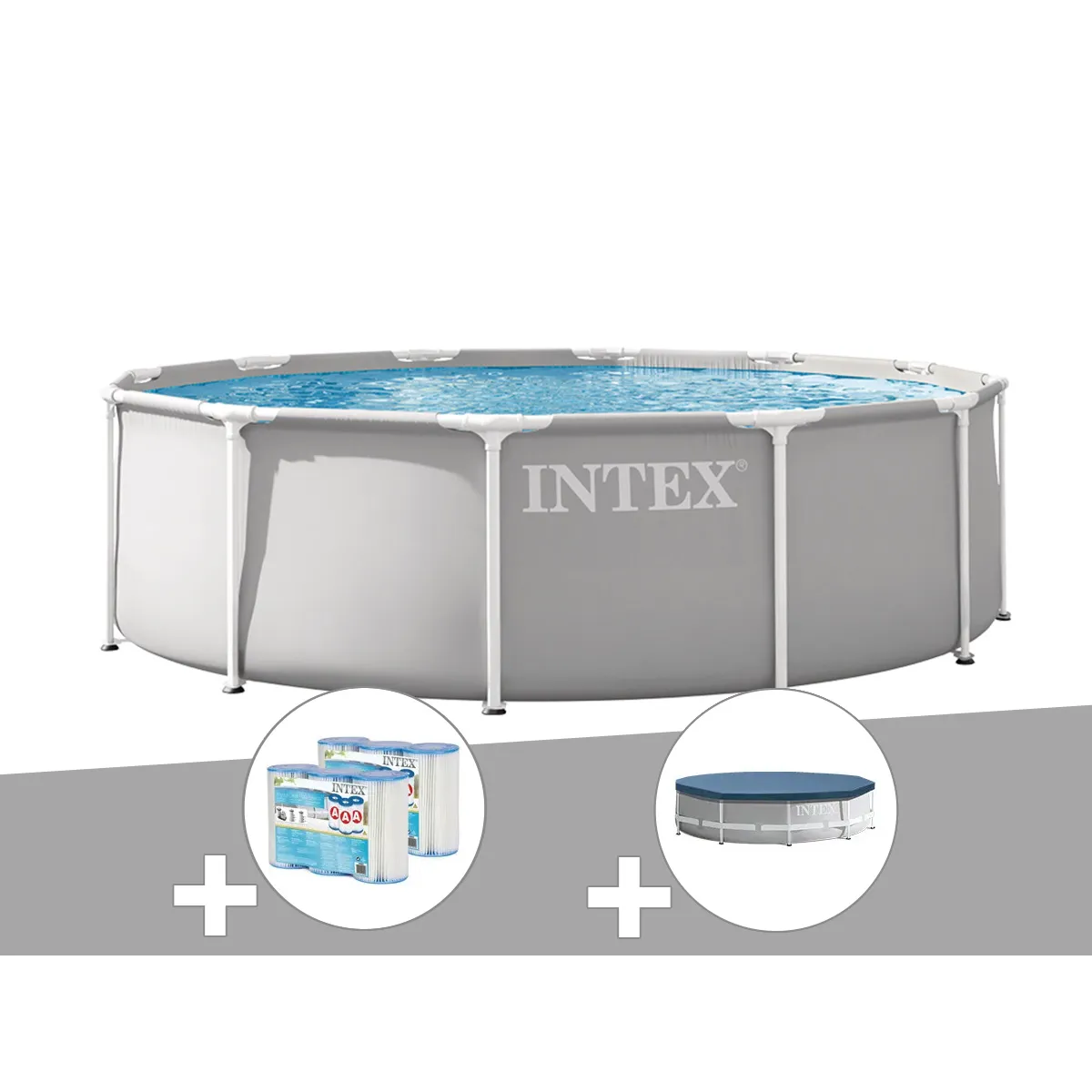 Intex Piscine Prism Frame 366x122 cm - vue 2