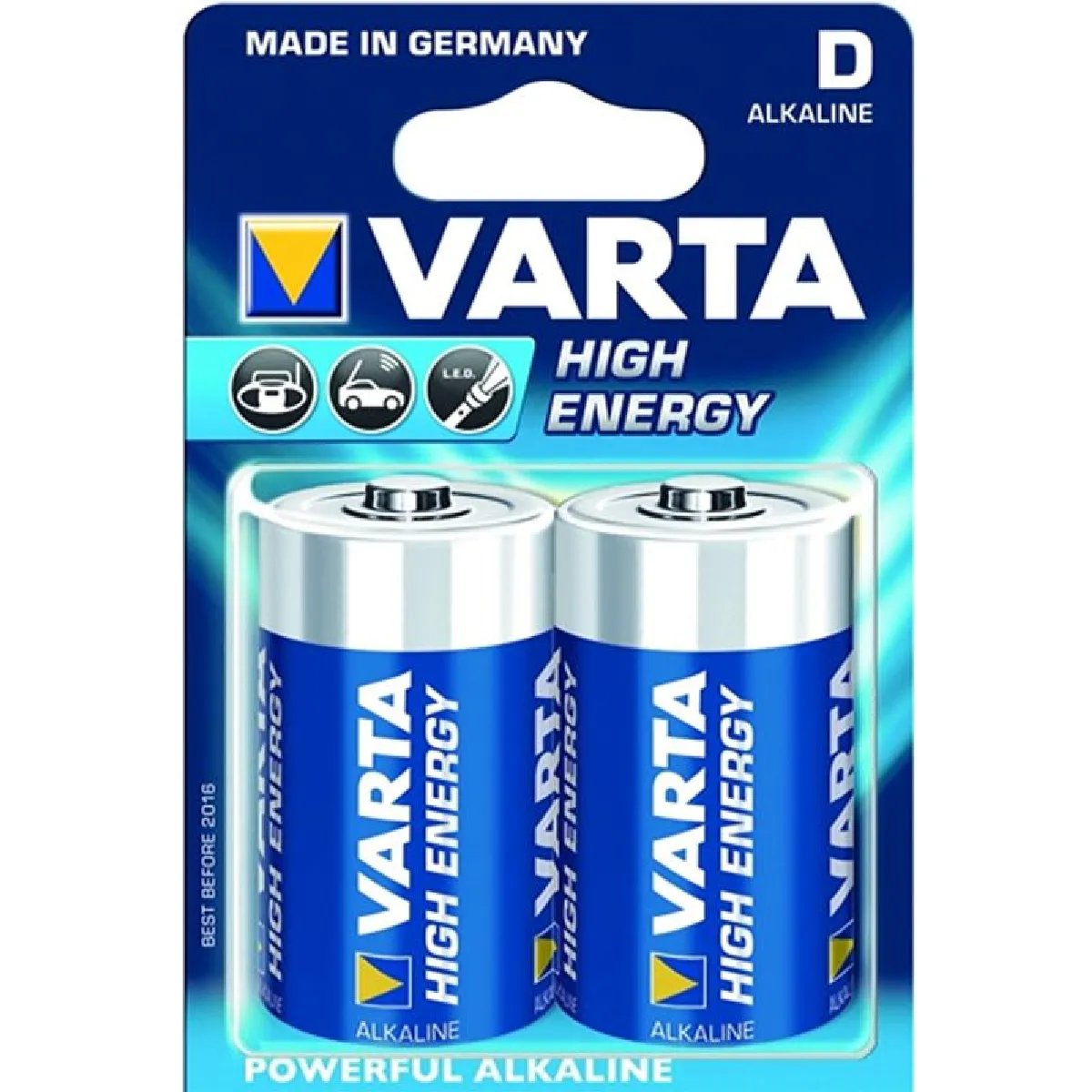 VARTA Piles D Mono lot de 6 Longlife Alcalines 1 5V adaptées aux télécommandes réveils radios horloges murales Made in Germany - vue 4