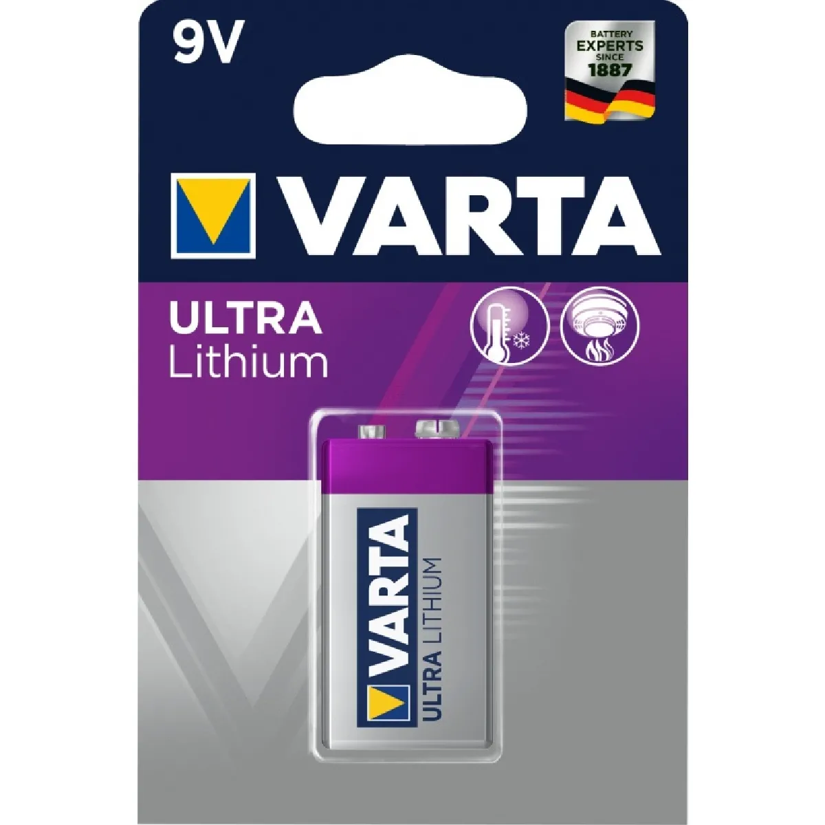 VARTA Power on Demand 9V 20 unités - vue 2