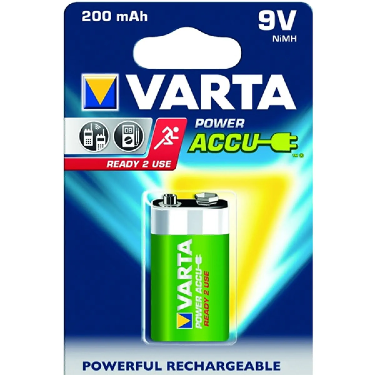 Varta LR61 9V Rechargeable