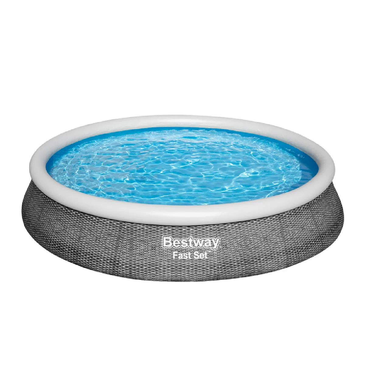 Piscine Autoportante Ronde Motif Rotin Bestway La Piscine