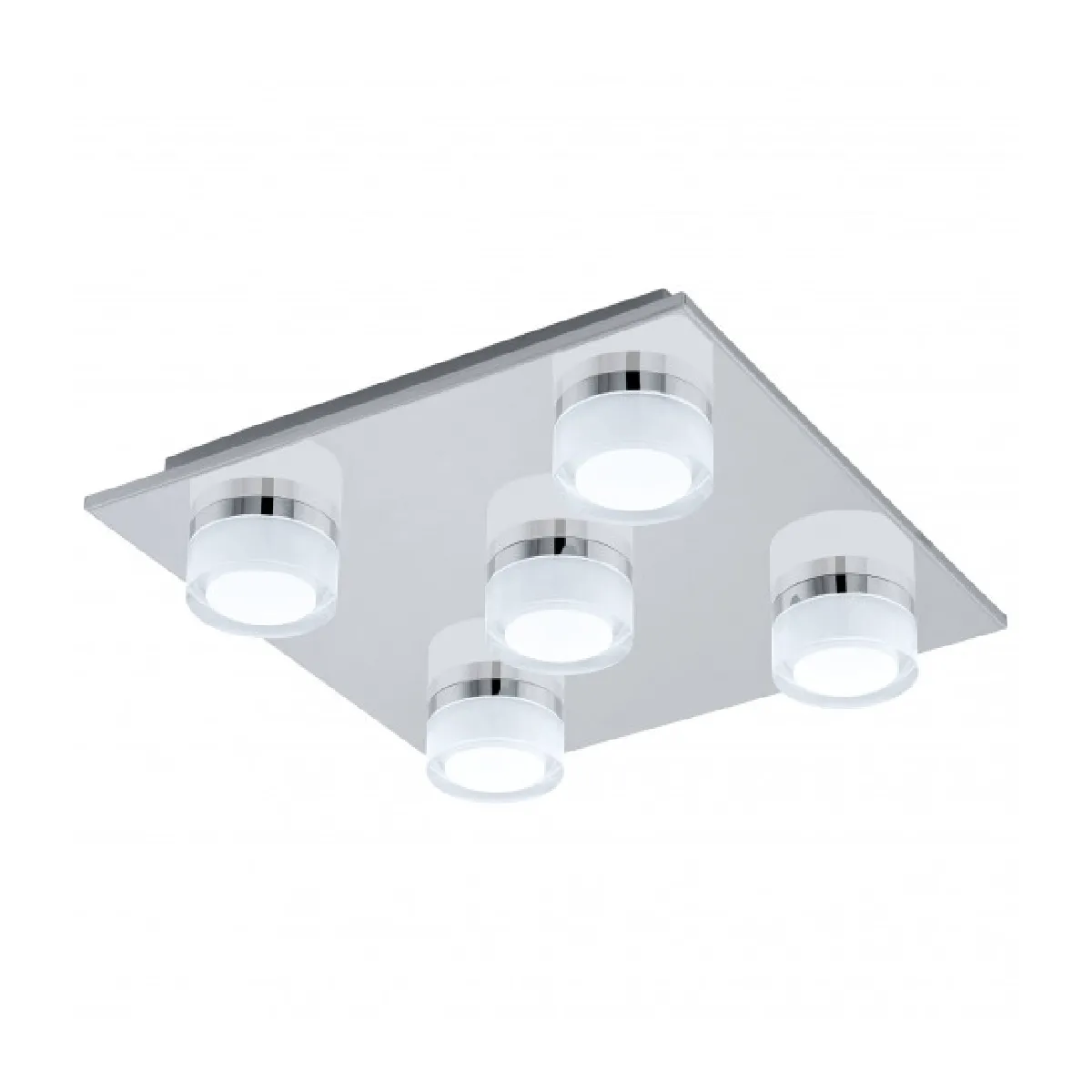 EGLO  Romendo Plafonnier en Acier 36 W Chrom&eacute;