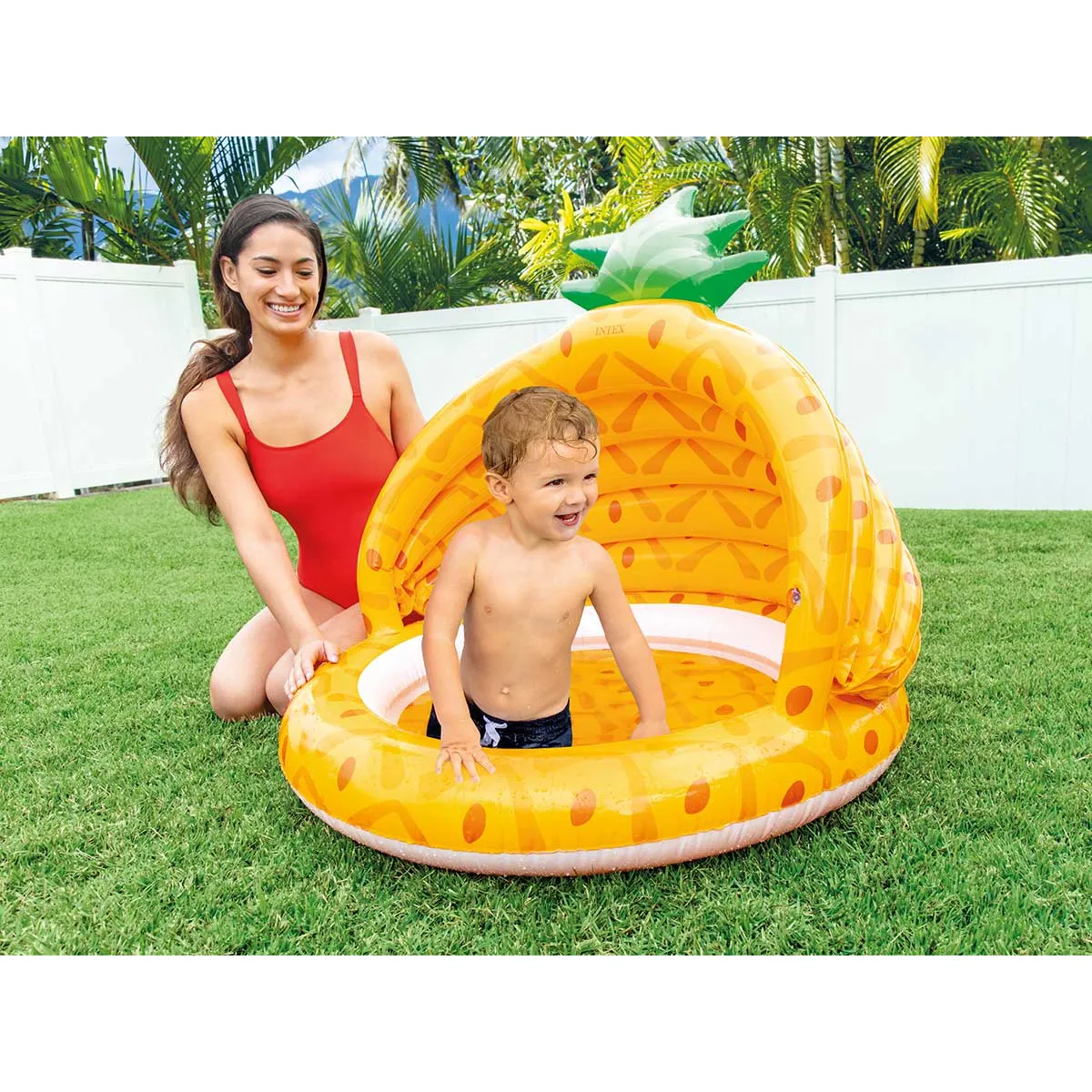Intex Pataugette Gonflable Ananas - vue 2