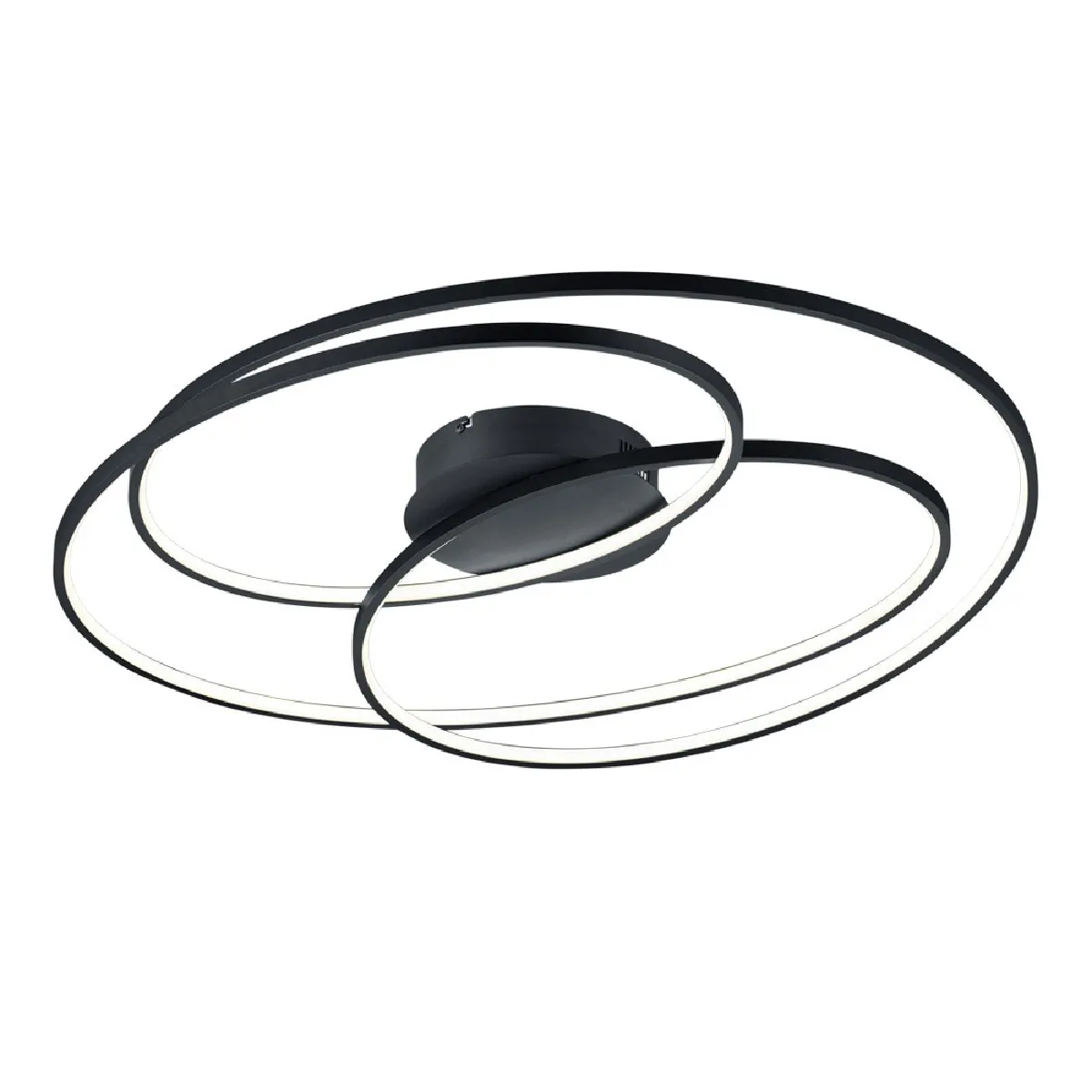 Trio Lighting Noir Mat Plafonnier Led Gale, 80 Cm, - Image 3