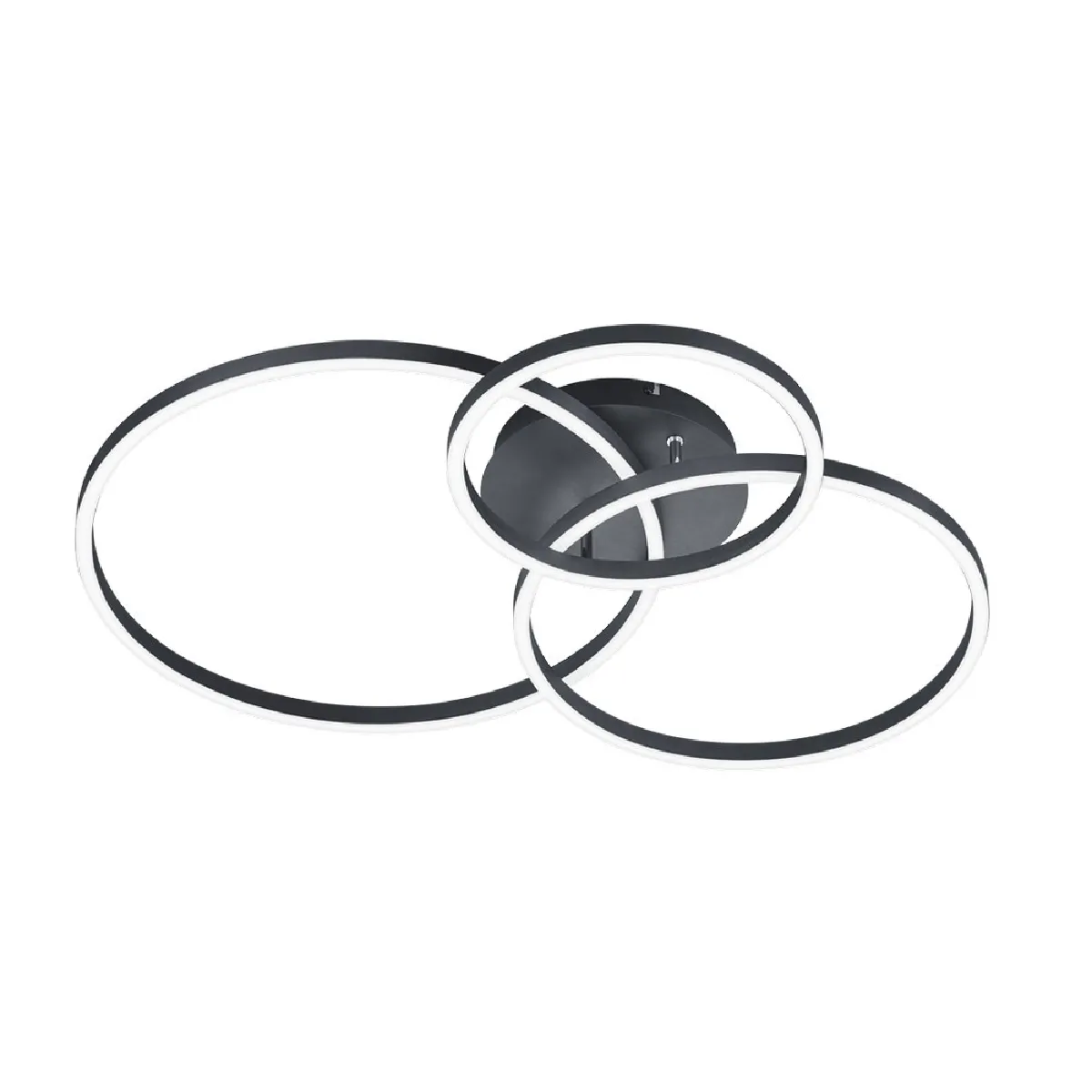 Lumière Noir Lumiere Plafonnier Led Winona