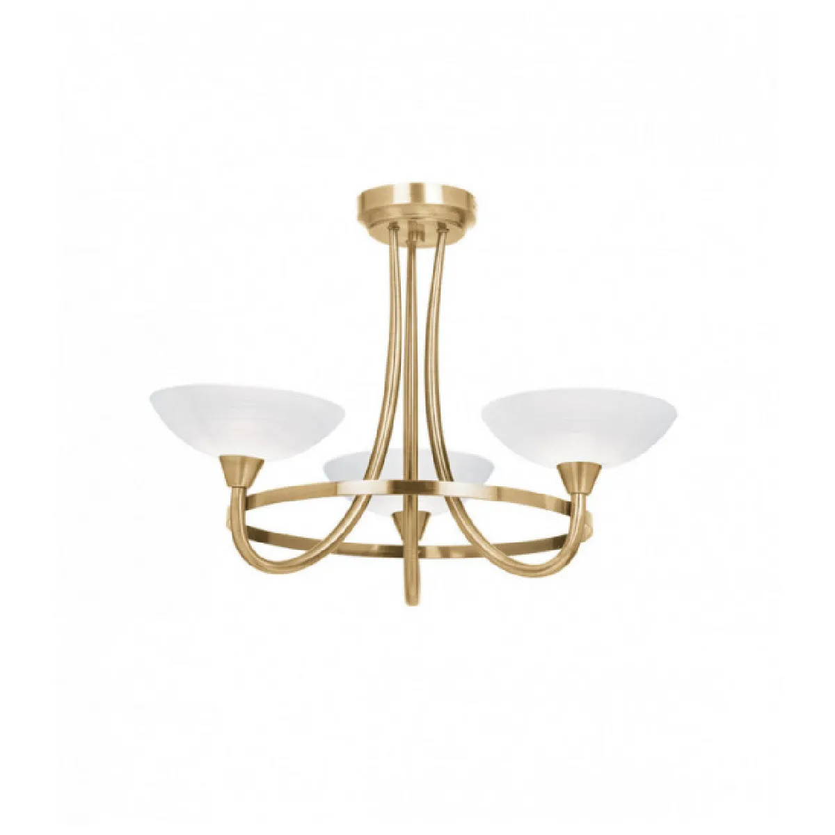 Endon Plafonnier Cagney 3 lampes - Or Endon Plafonnier Cagney 3 lampes - Or