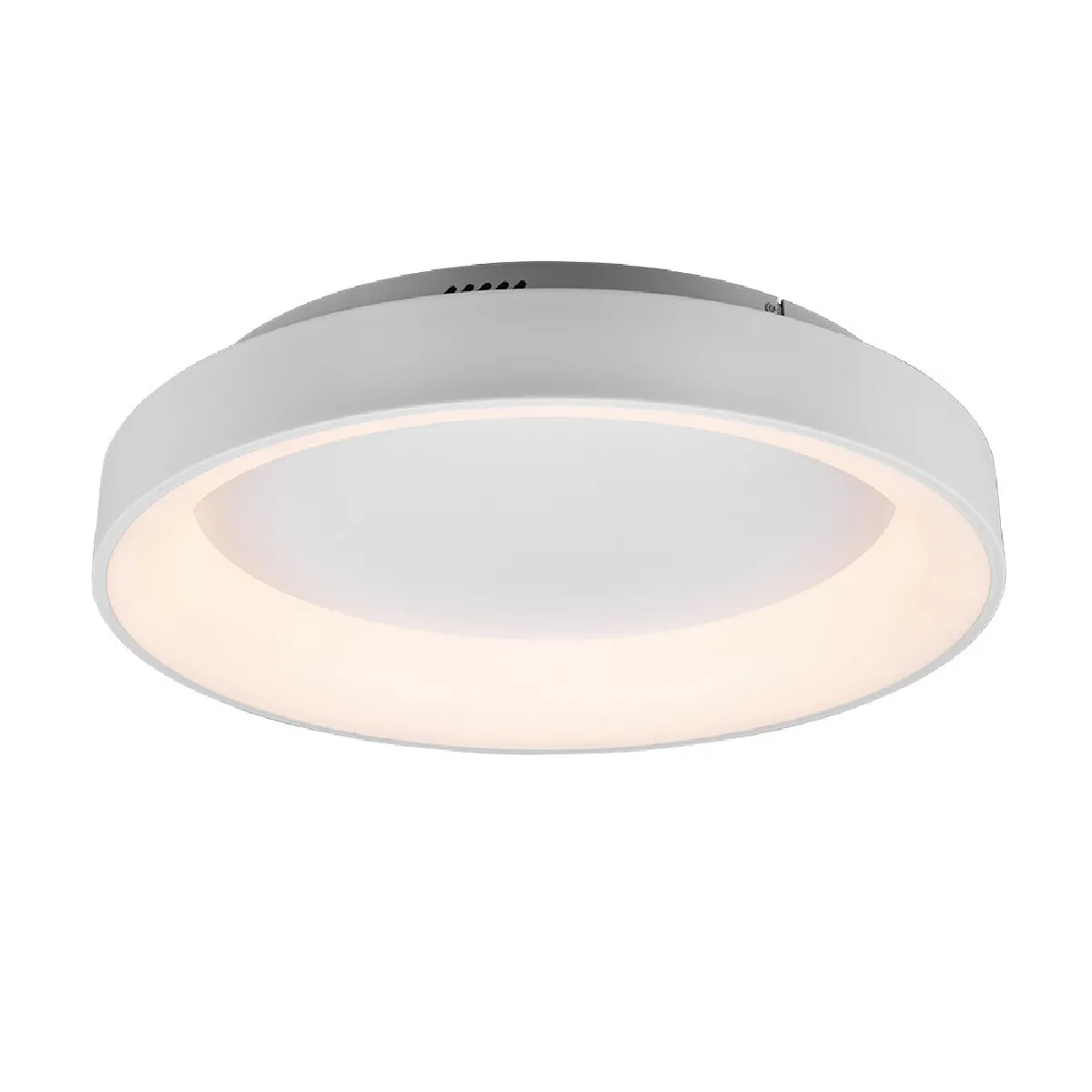 Trio Lighting Blanc Mat Plafonnier Led Girona Avec Télécommande, Blanc - Image 2