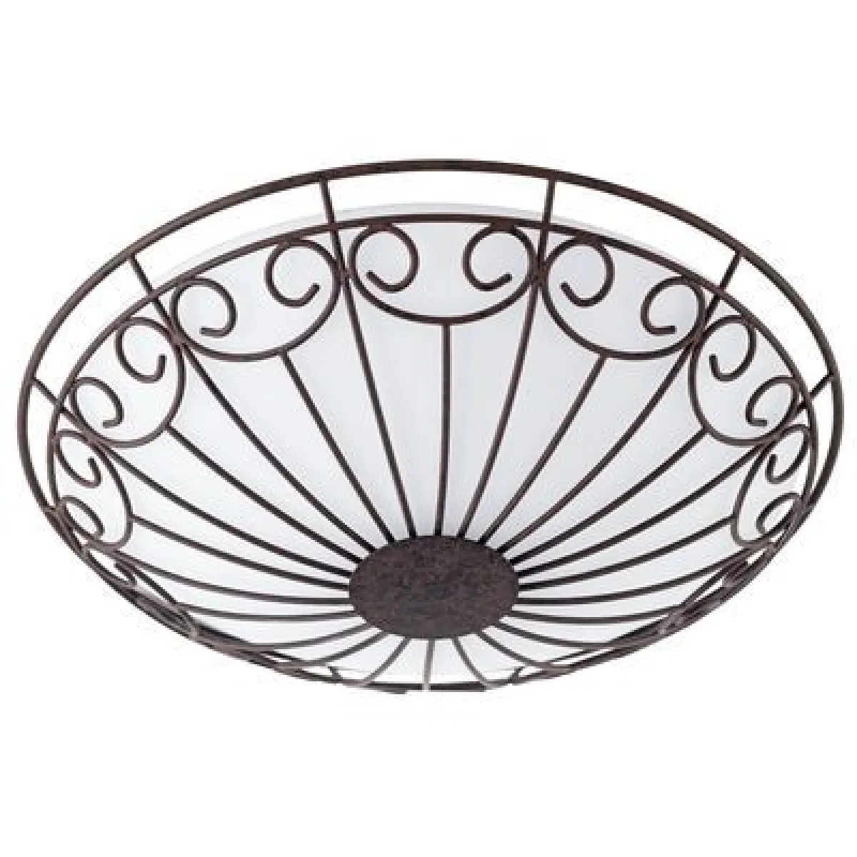 EGLO Plafonnier colti 2x60w marron antique -  lighting - 92143