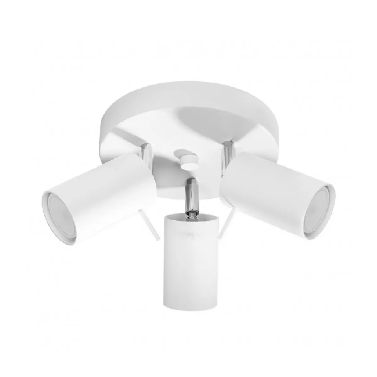 Sollux Blanc Plafonnier En Acier 20X18cm Ring 3P - Image 3