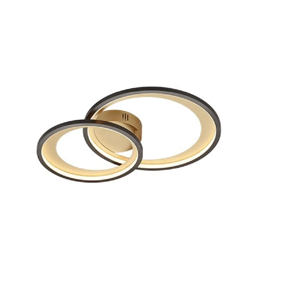 Lumière Noir Lumiere Semi-Plafonnier Led - Mat