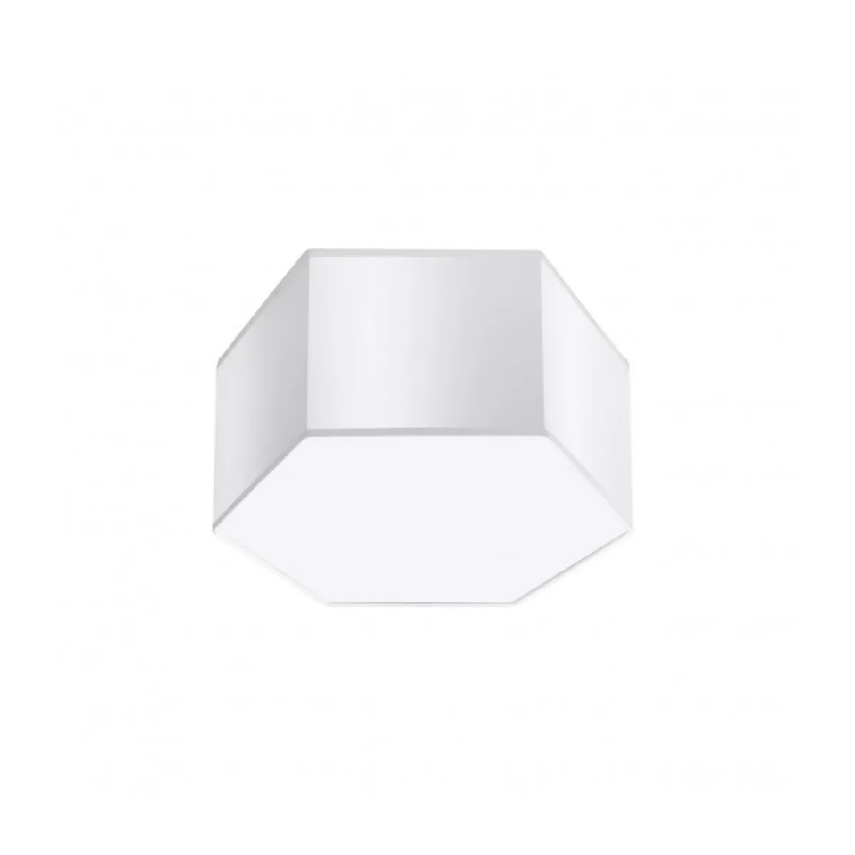 Luminaire_center Plafonnier design 2 lampes - Blanc