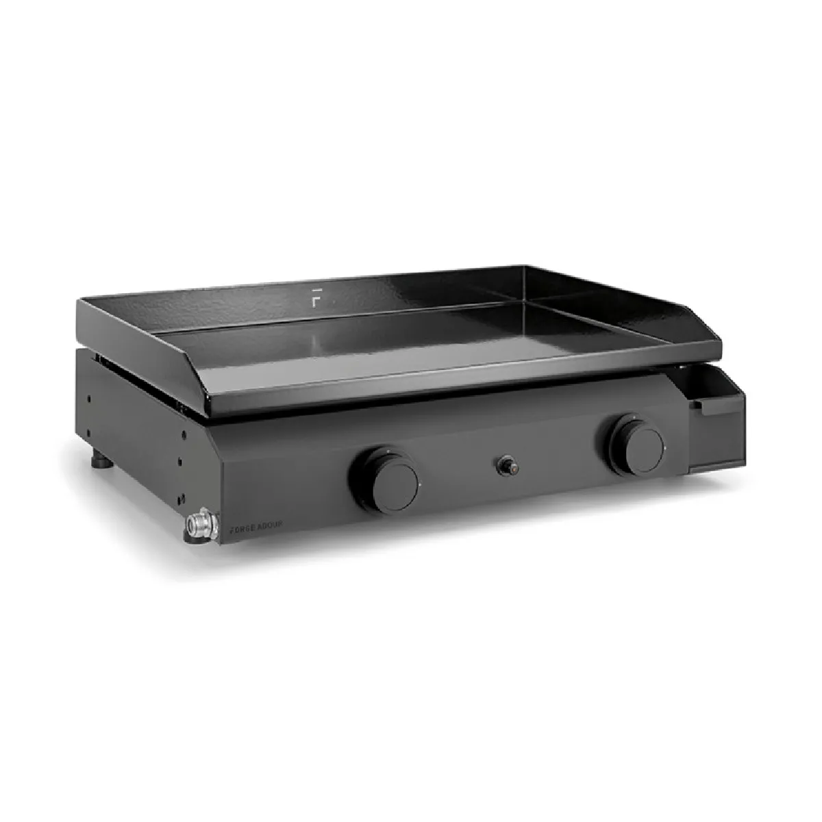 FORGE ADOUR Plancha gaz 5000w plaque fonte &eacute;maill&eacute; 57.5x37.9cm - BASEG60A - 