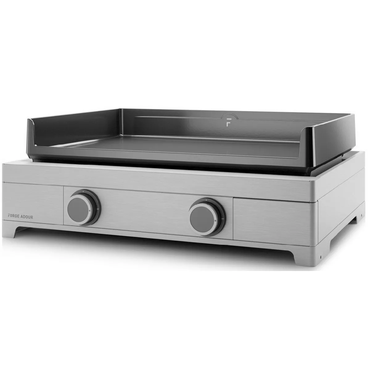 FORGE ADOUR Plancha gaz 7000w plaque fonte &eacute;maill&eacute;e 60x41cm - MODERN G 60 I - 